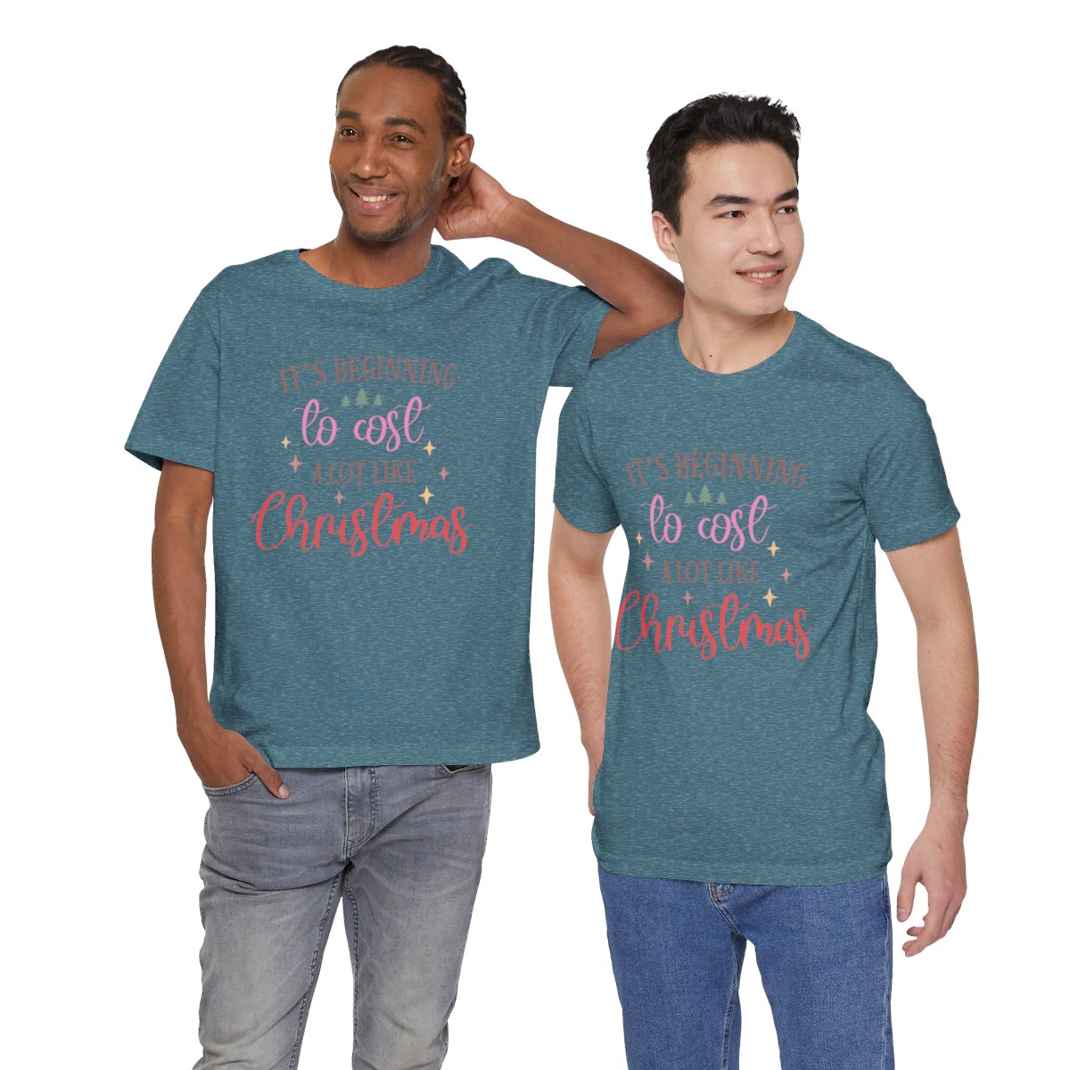 Unisex Jersey Short Sleeve Tee Christmas It's Beginning to Cost a Lot Like Christmas