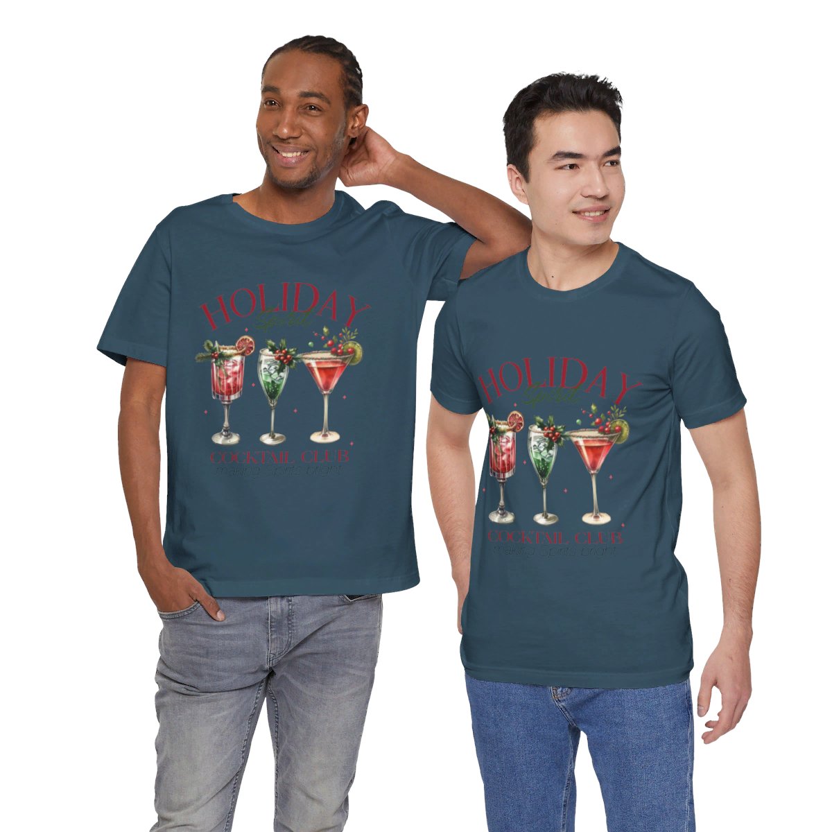 Holiday Spirit Unisex Jersey Short Sleeve Tee Christmas