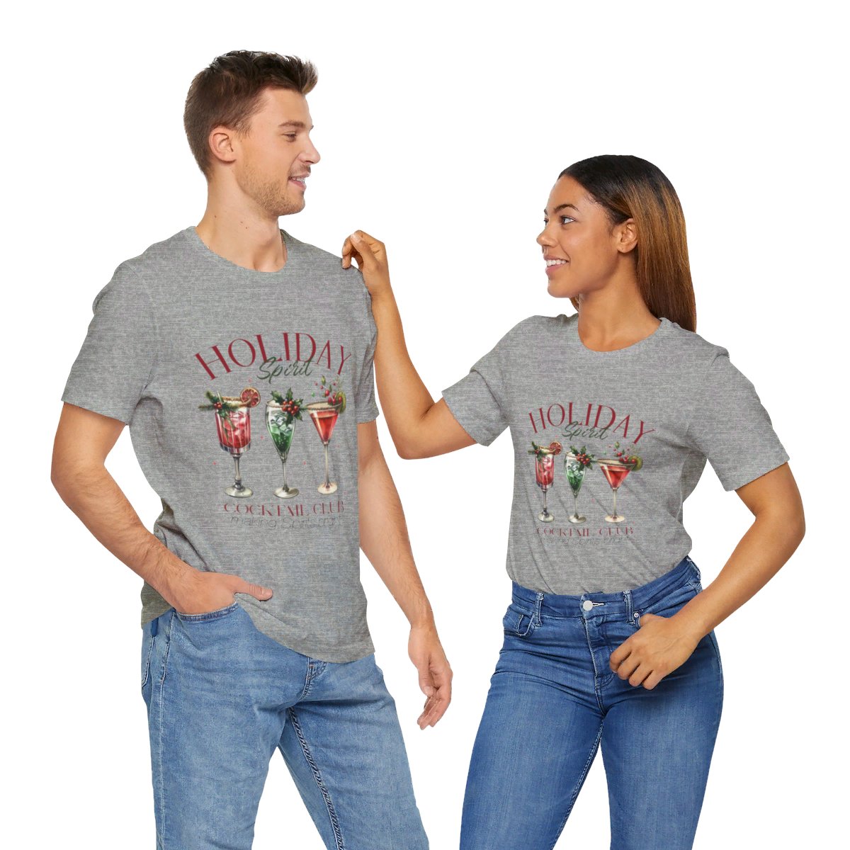 Holiday Spirit Unisex Jersey Short Sleeve Tee Christmas