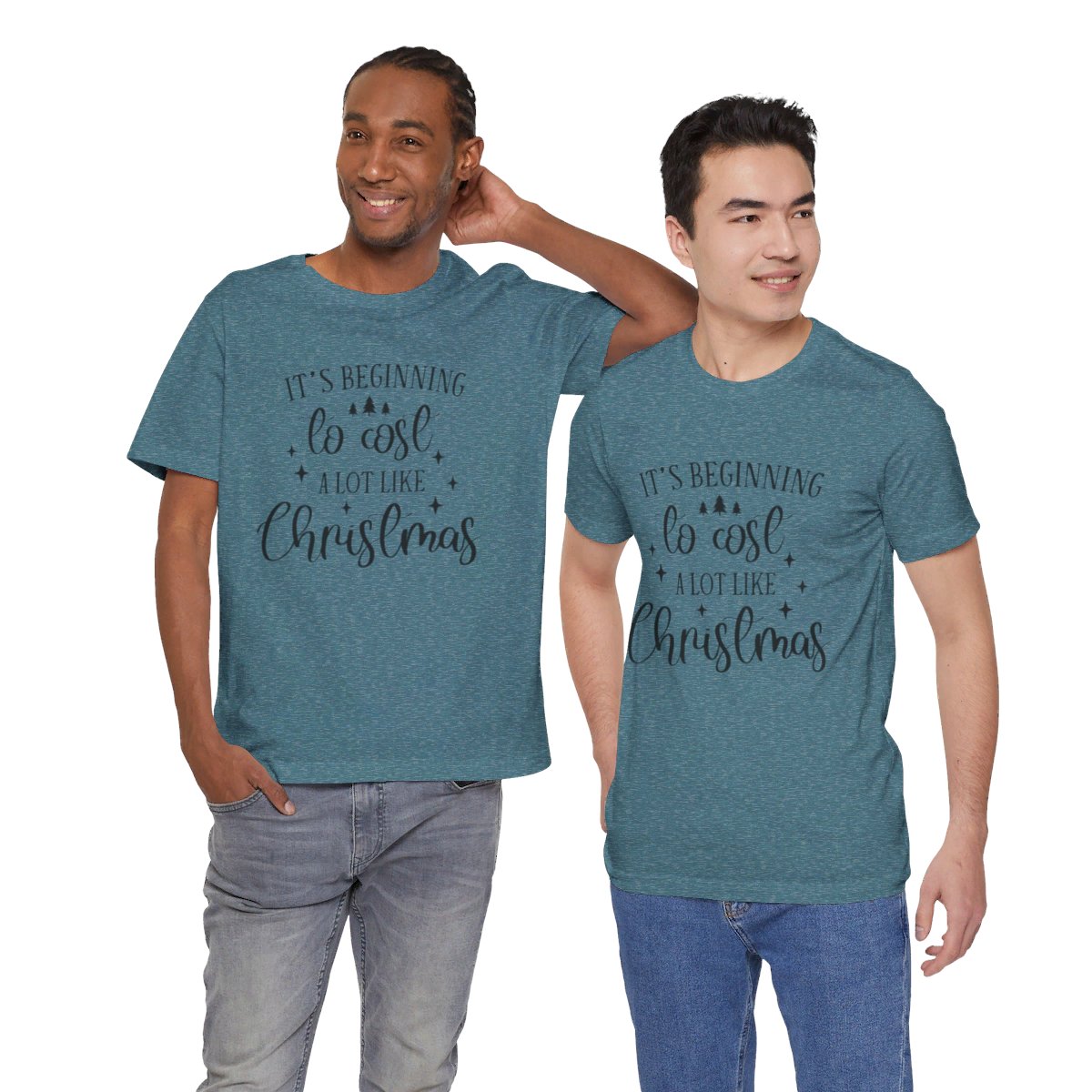 Unisex Jersey Short Sleeve Tee Christmas It's Beginning to Cost a Lot Like Christmas