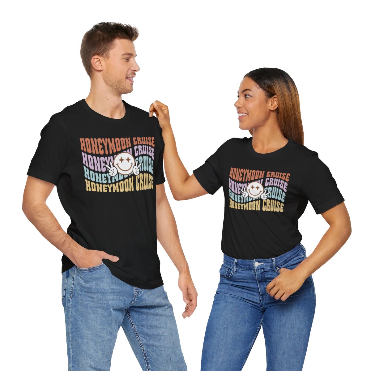 Honeymoon Cruise Unisex Jersey Short Sleeve Tee/Unisex Heavy Blend™ Hooded Sweatshirt